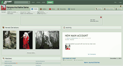 Desktop Screenshot of hanyou-inuyasha-sama.deviantart.com
