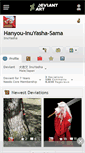 Mobile Screenshot of hanyou-inuyasha-sama.deviantart.com