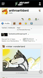 Mobile Screenshot of anthroartisbest.deviantart.com