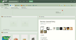 Desktop Screenshot of faye90.deviantart.com