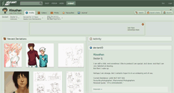 Desktop Screenshot of kioushan.deviantart.com