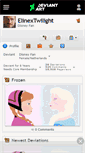 Mobile Screenshot of elinextwilight.deviantart.com