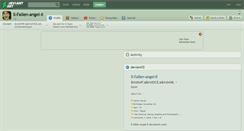 Desktop Screenshot of ll-fallen-angel-ll.deviantart.com