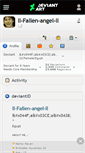 Mobile Screenshot of ll-fallen-angel-ll.deviantart.com