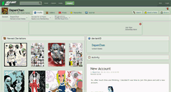 Desktop Screenshot of dapanchan.deviantart.com