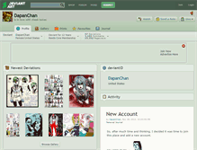 Tablet Screenshot of dapanchan.deviantart.com