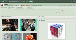 Desktop Screenshot of jac888.deviantart.com
