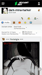 Mobile Screenshot of dark-mina-harker.deviantart.com
