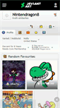 Mobile Screenshot of nintendragon8.deviantart.com
