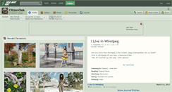 Desktop Screenshot of citizenolek.deviantart.com