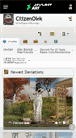 Mobile Screenshot of citizenolek.deviantart.com