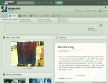 Tablet Screenshot of kkbaby101.deviantart.com