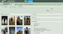 Desktop Screenshot of anne-fourot.deviantart.com