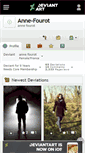 Mobile Screenshot of anne-fourot.deviantart.com