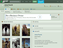 Tablet Screenshot of anne-fourot.deviantart.com