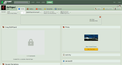 Desktop Screenshot of darthgaul.deviantart.com