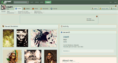 Desktop Screenshot of liladril.deviantart.com
