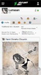Mobile Screenshot of lumasan.deviantart.com