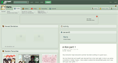Desktop Screenshot of harra.deviantart.com