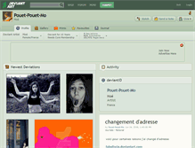 Tablet Screenshot of pouet-pouet-mo.deviantart.com