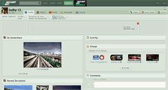 Desktop Screenshot of buthy-13.deviantart.com