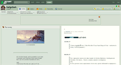 Desktop Screenshot of kaligodark.deviantart.com