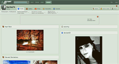 Desktop Screenshot of davina74.deviantart.com