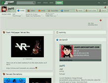 Tablet Screenshot of jaa95.deviantart.com