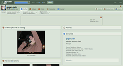 Desktop Screenshot of gogan-pain.deviantart.com
