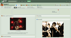 Desktop Screenshot of jonaslvr1.deviantart.com