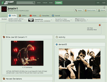 Tablet Screenshot of jonaslvr1.deviantart.com