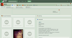 Desktop Screenshot of jd13.deviantart.com