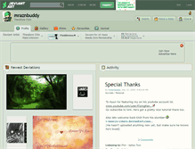 Tablet Screenshot of mraznbuddy.deviantart.com