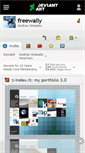 Mobile Screenshot of freewally.deviantart.com