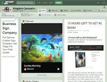 Tablet Screenshot of kingdom-carousel.deviantart.com