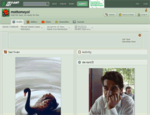 Tablet Screenshot of mottomoyoi.deviantart.com
