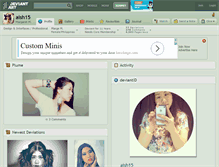Tablet Screenshot of aish15.deviantart.com