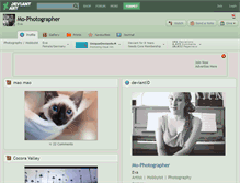 Tablet Screenshot of mo-photographer.deviantart.com