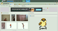Desktop Screenshot of animsparrow.deviantart.com