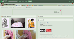 Desktop Screenshot of kaname-zero-chan.deviantart.com