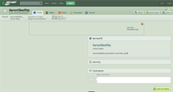 Desktop Screenshot of baronobeefdip.deviantart.com