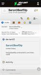 Mobile Screenshot of baronobeefdip.deviantart.com