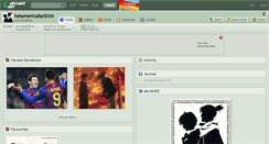 Desktop Screenshot of hetamericafandxm.deviantart.com