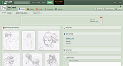 Desktop Screenshot of eiengumi.deviantart.com