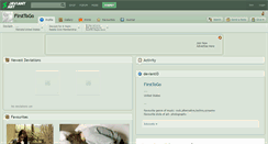 Desktop Screenshot of firsttogo.deviantart.com