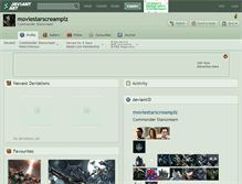 Tablet Screenshot of moviestarscreamplz.deviantart.com