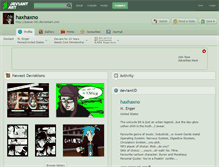 Tablet Screenshot of haxhaxno.deviantart.com