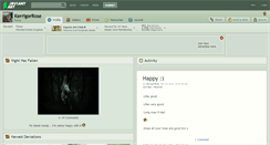 Desktop Screenshot of kerrigorrose.deviantart.com