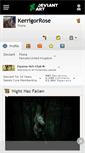Mobile Screenshot of kerrigorrose.deviantart.com