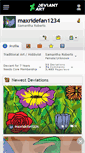 Mobile Screenshot of maxridefan1234.deviantart.com